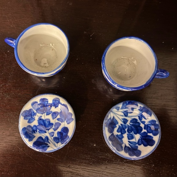 Blue Floral Tea Set - Picture 10 of 13